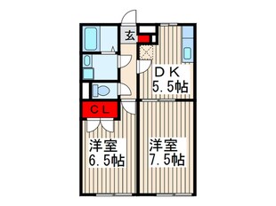 プレジール宮前の物件間取画像